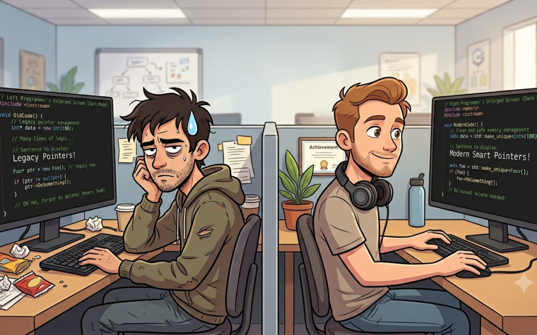 Inteligentne wskaźniki w C++ – std::unique_ptr i std::shared_ptr